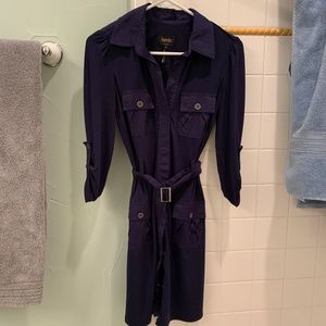 Laundry - Navy Blue Belted Dress